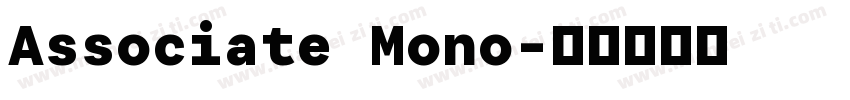 Associate Mono字体转换